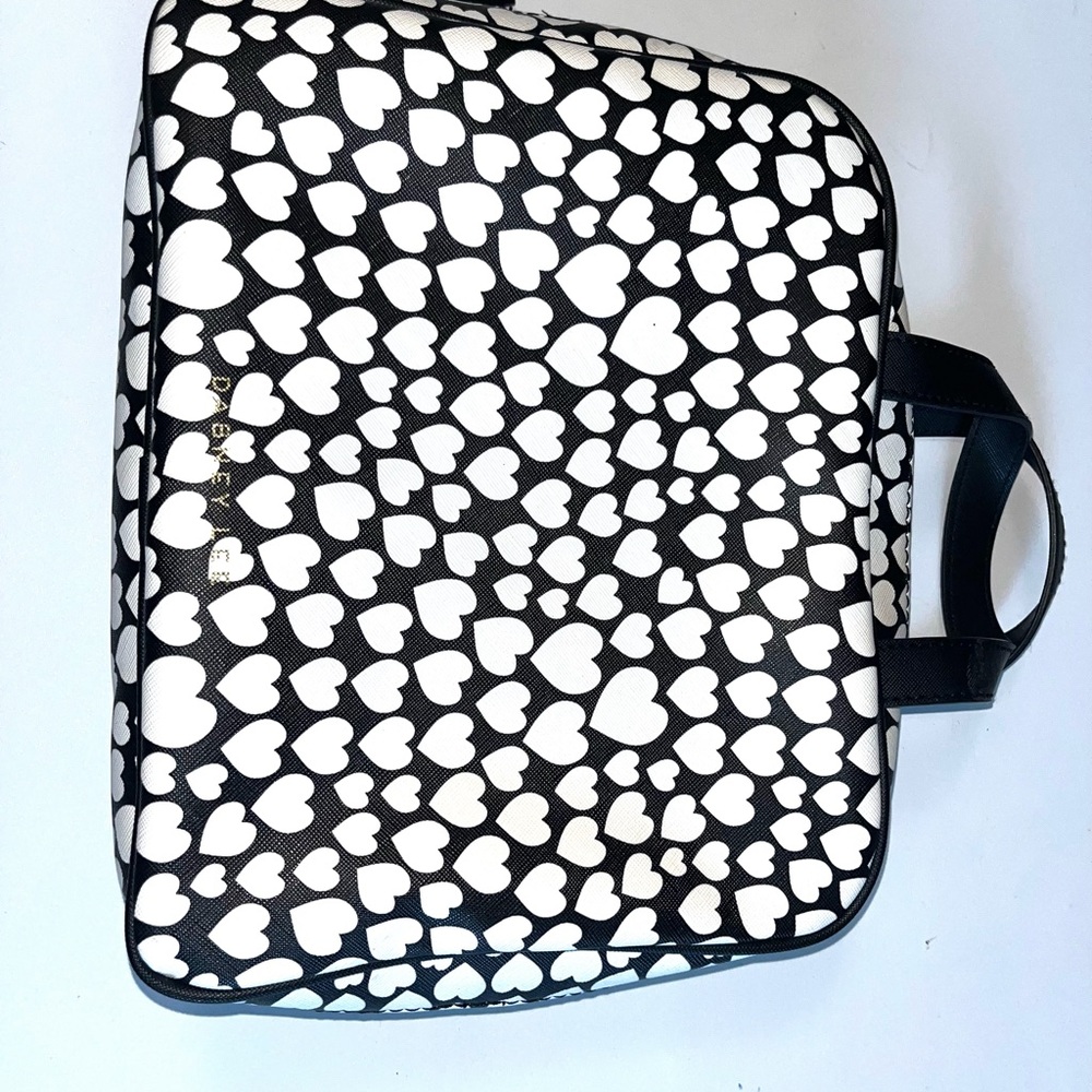 Dabney Lee black with white hearts  Bag